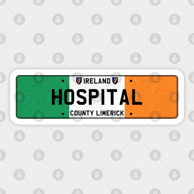 Hospital Ireland Sticker by RAADesigns